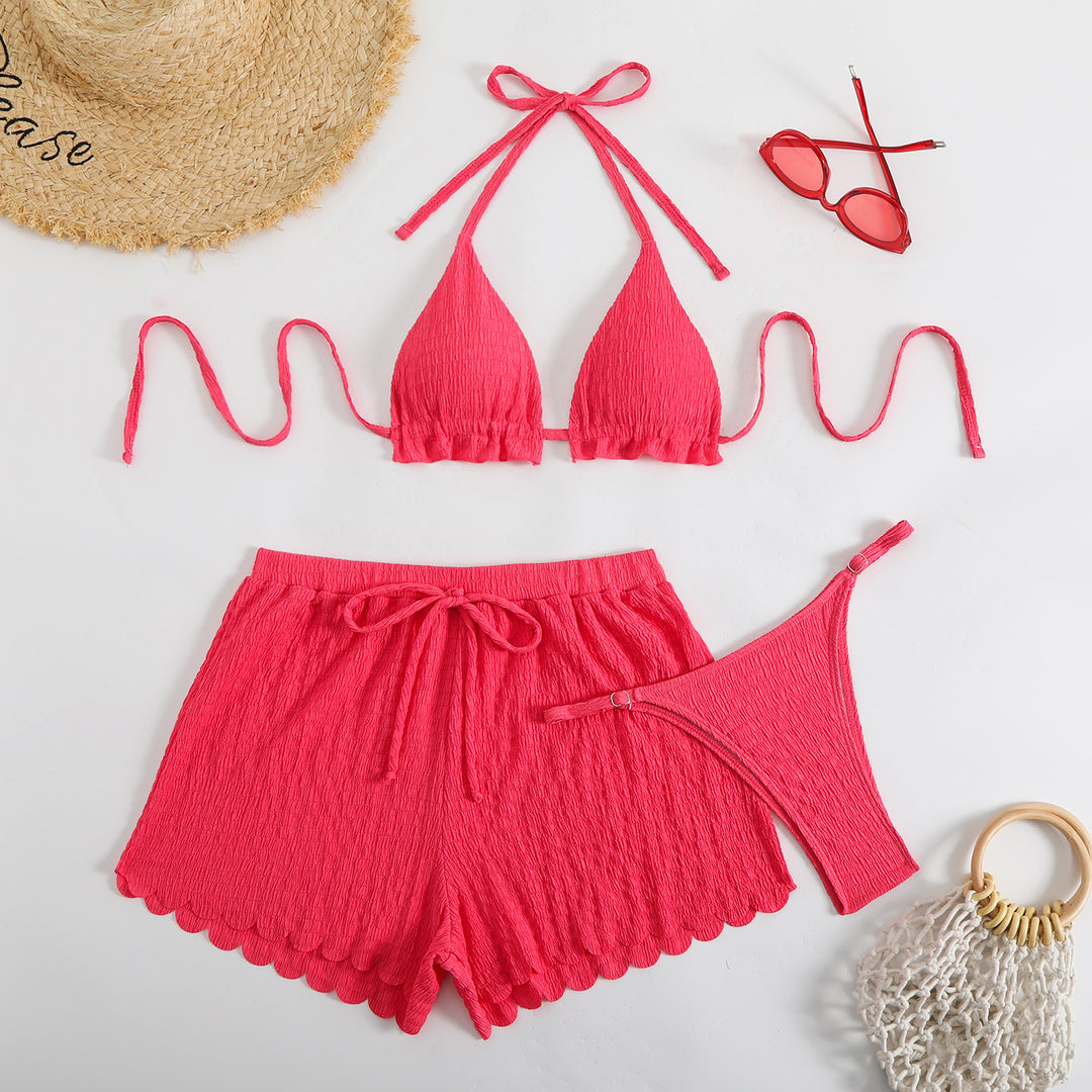 Damen Bikini-Set mit raffiniertem Hosenrock Echo Archiv