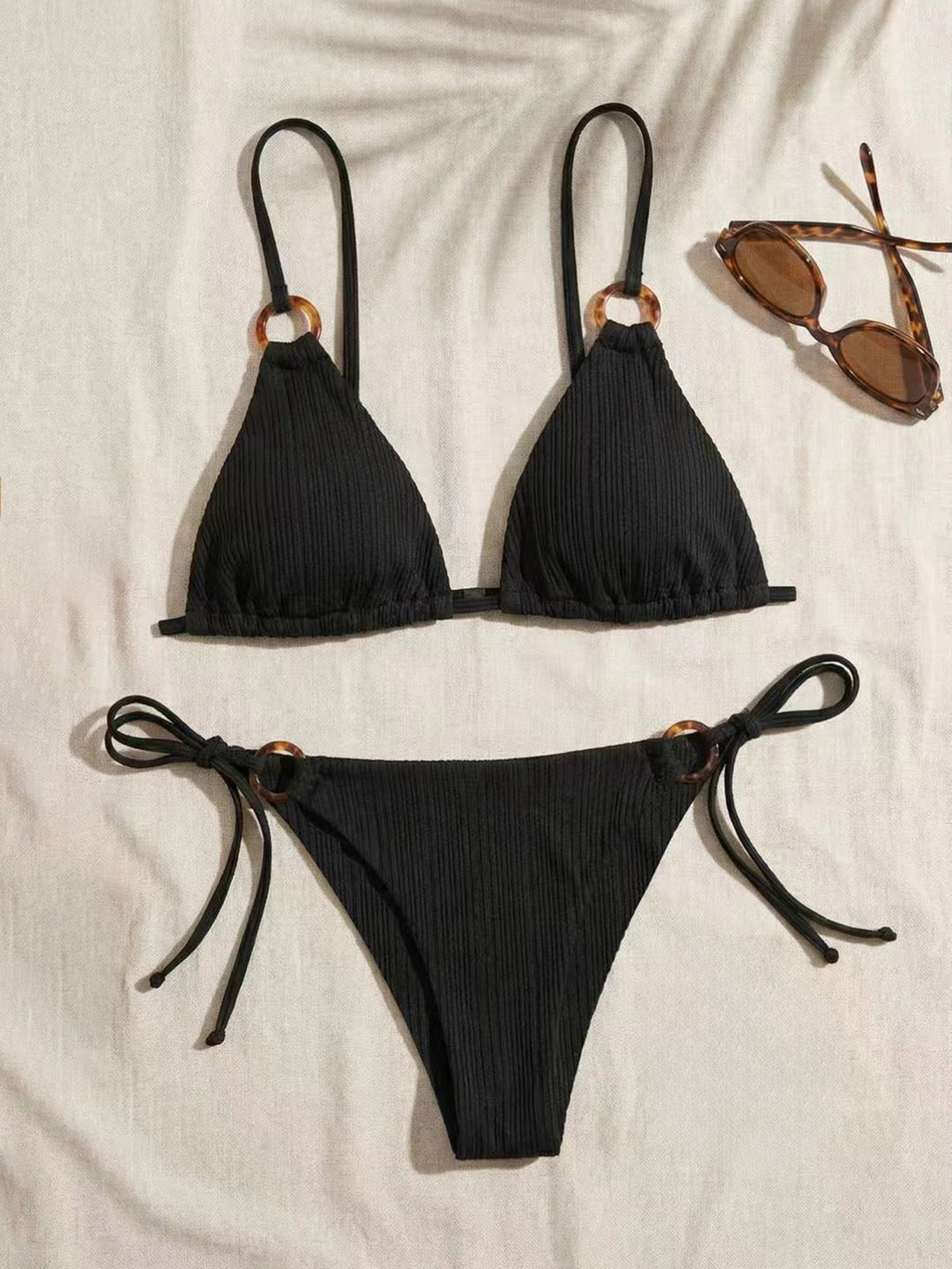 Damen Dreiecksbikini mit verstellbarem Träger Echo Archiv