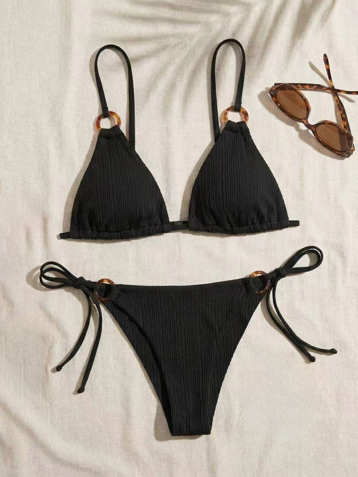 Damen Dreiecksbikini mit verstellbarem Träger Echo Archiv