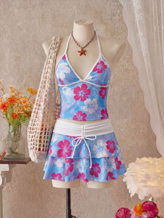 Damen Bikini-Set mit Rock Echo Archiv