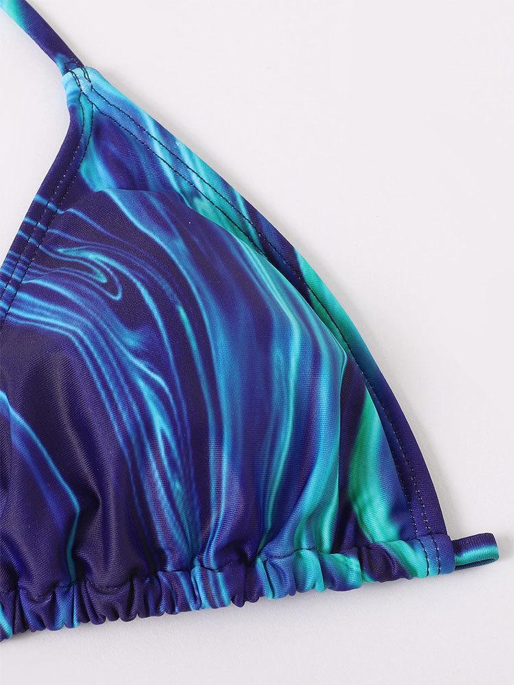 Dame Bikinisett med transparent vik-Cardigan Mirla-Eva Jonsson