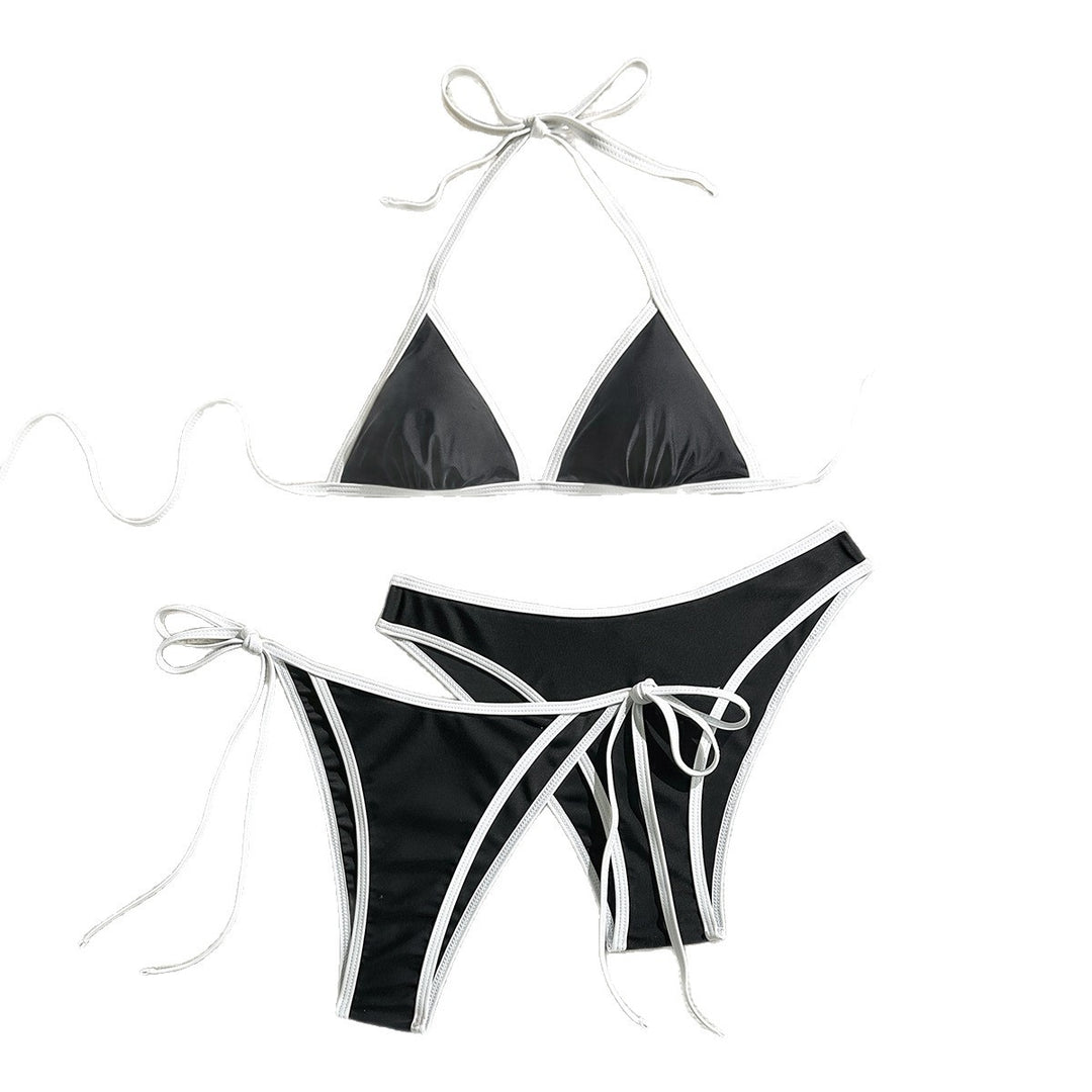Damen Triangel-Bikini mit eleganter Bindung Echo Archiv