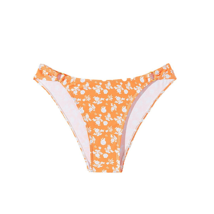Damen Bikini-Höschen mit floralem Design und goldenen Akzenten Echo Archiv