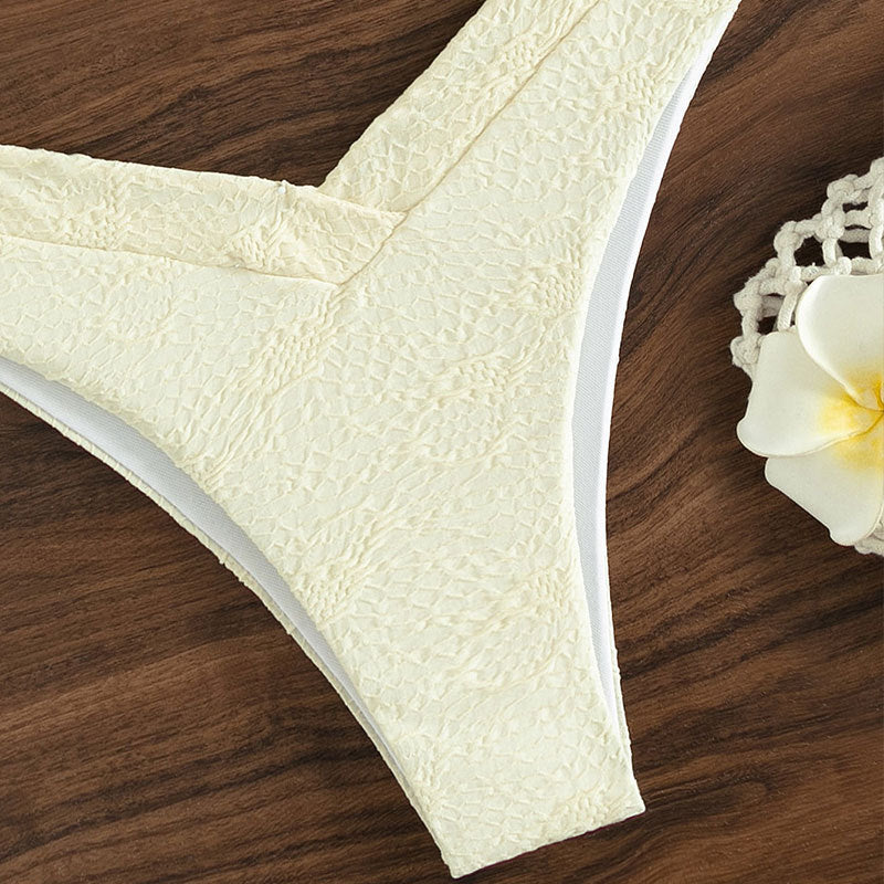 Dame Triangel-Bikini med dekorativ detalj med ring Mirla-Eva Jonsson