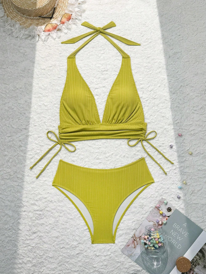 Damen Hochwertiger Bandeau-Bikini mit bequemem Stretch-Design Echo Archiv
