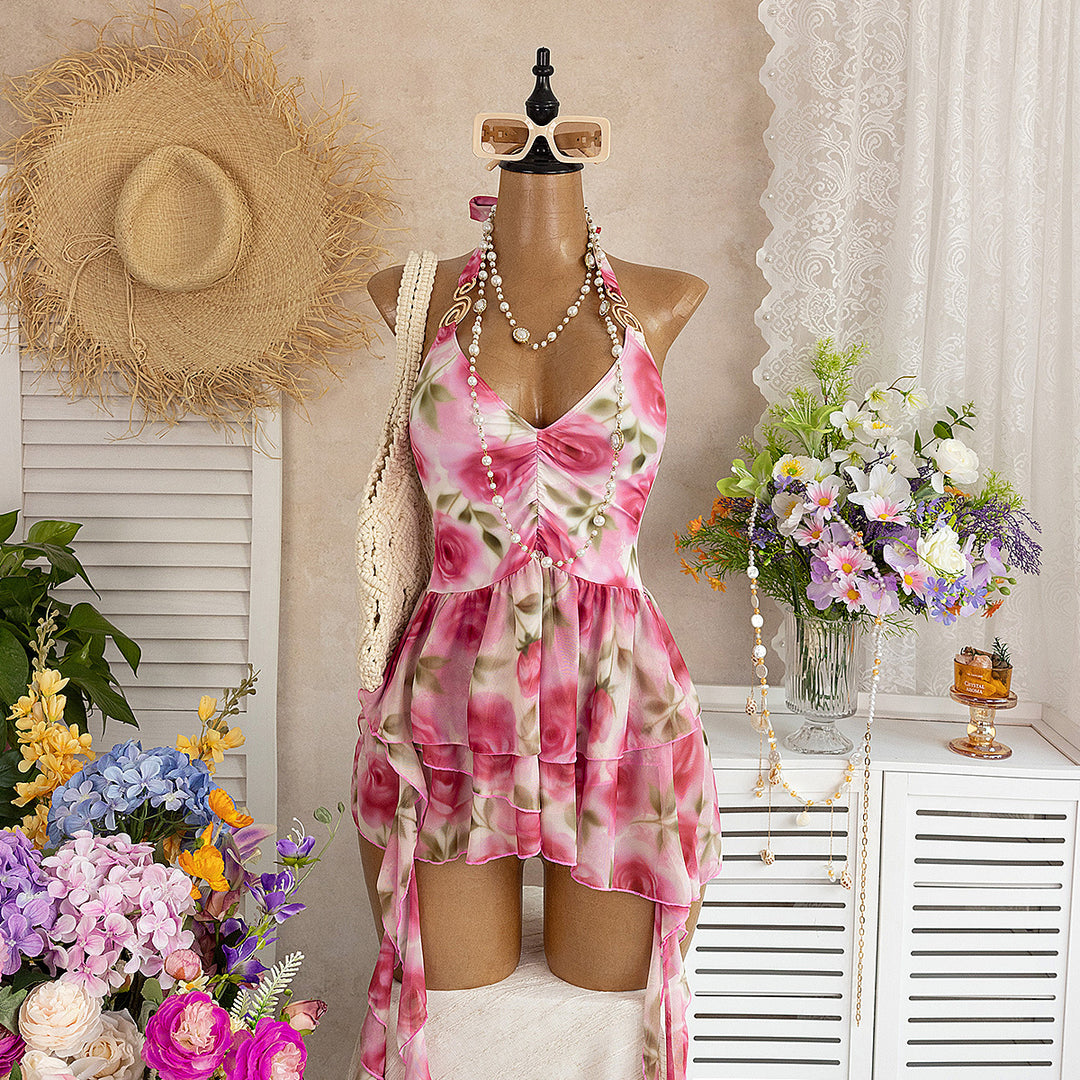 Damen Sommerkleid mit floralem Design Echo Archiv