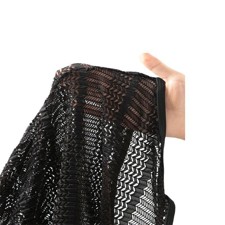 Damen atmungsaktive Netz-Badeshorts mit verstellbarem Bund Echo Archiv
