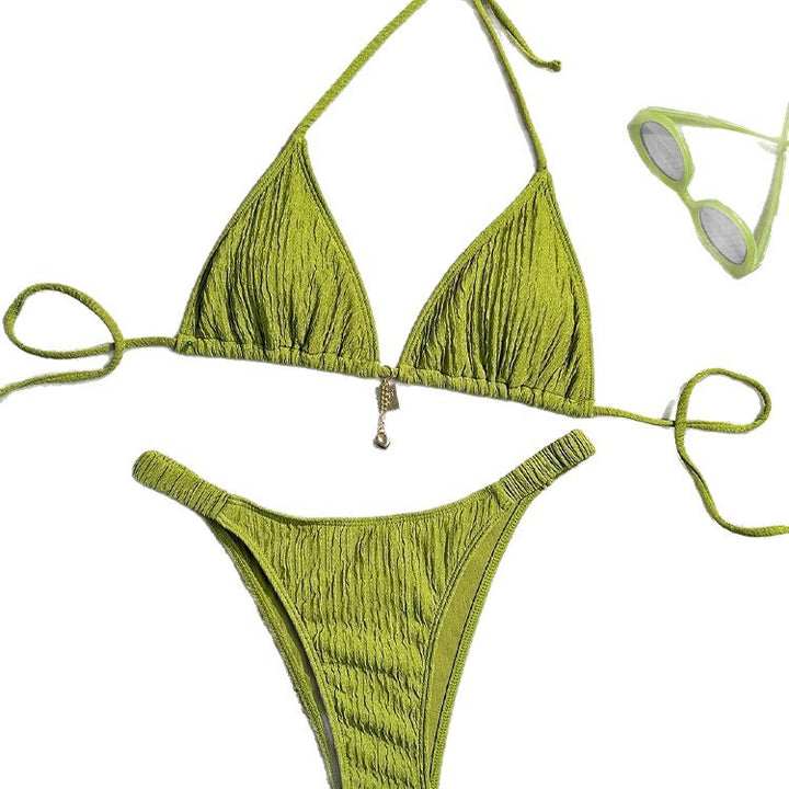 Damen Triangel-Bikini mit raffinierten Rüschen Echo Archiv