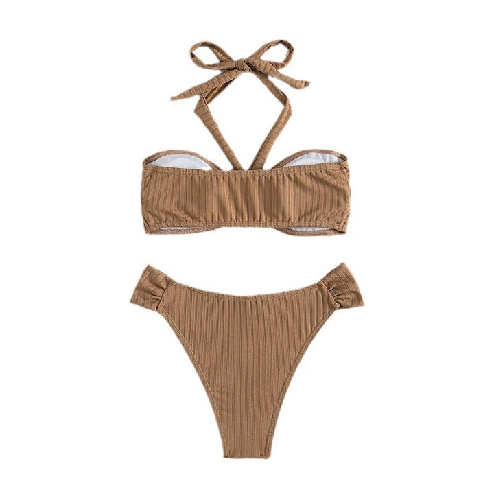 Damen Bandeau-Bikini mit elegantem Knoten Echo Archiv