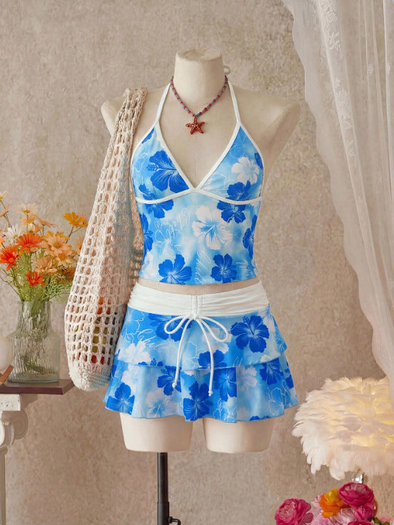 Damen Bikini-Set mit Rock Echo Archiv