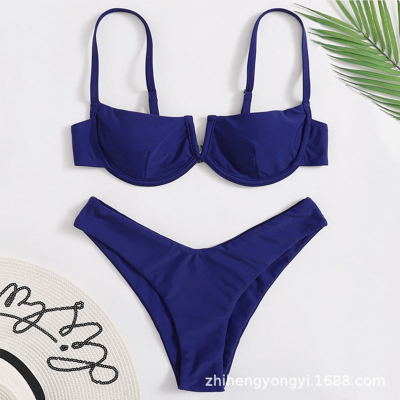 Damen Push-Up Bikini mit elegantem Bügeldesign Echo Archiv
