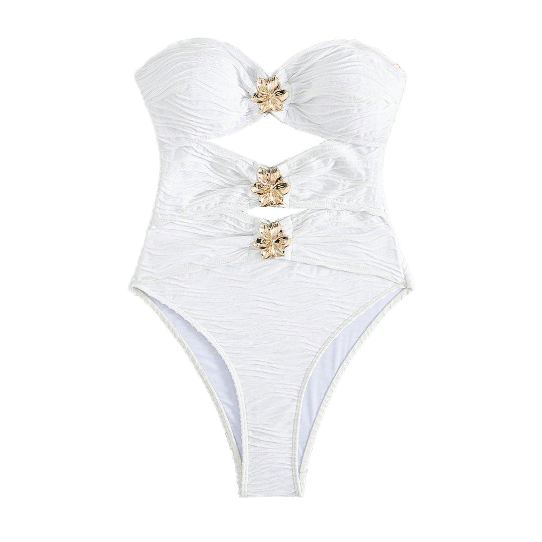 Damen Cut-Out Badeanzug mit raffiniertem Design Echo Archiv