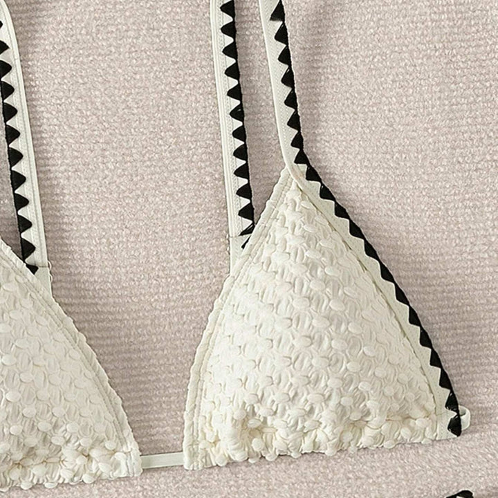 Damen Triangel-Bikini mit raffiniertem Häkelmuster Echo Archiv