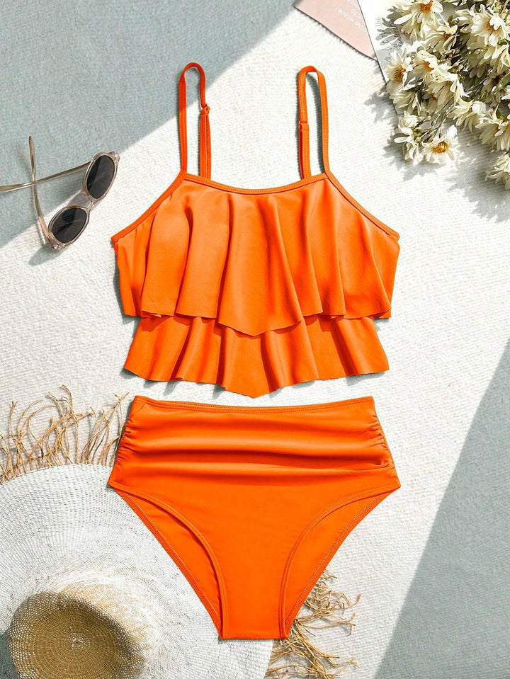 Damen Bikini-Set mit voluminösem Rüschendesign Echo Archiv