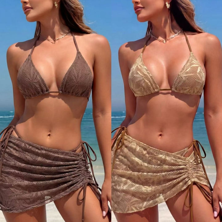 Damen Triangel-Bikini mit seitlichem Raff desig Echo Archiv