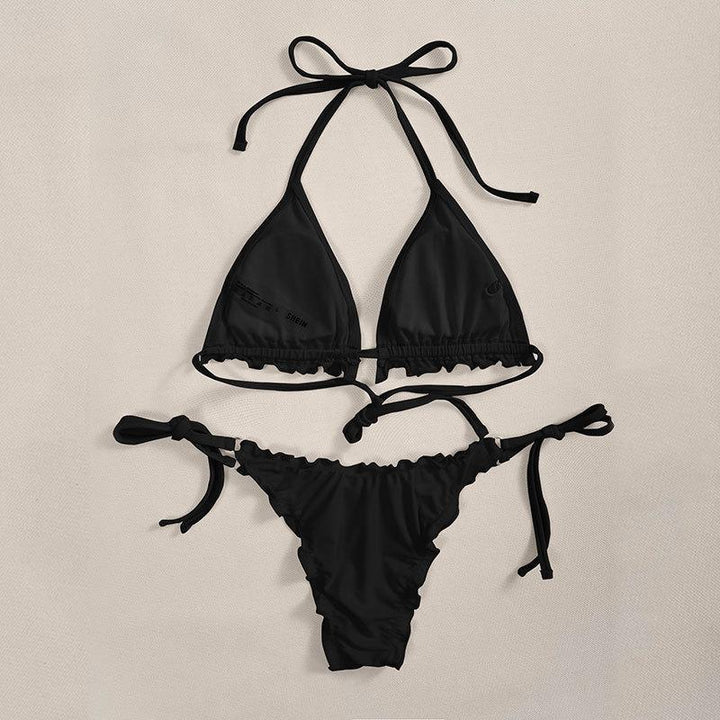 Damen Bikini-Set mit verspielten Rüschendetails Echo Archiv
