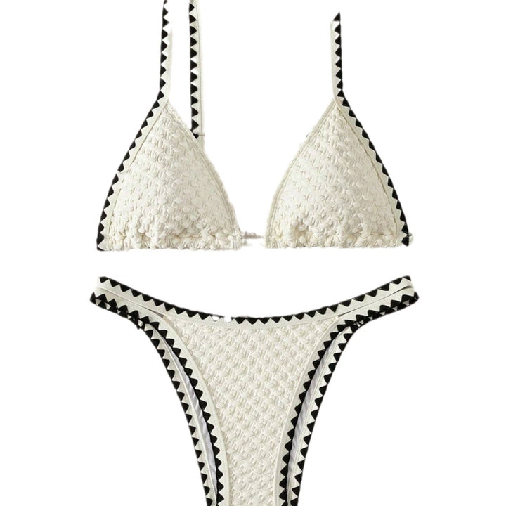Damen Triangel-Bikini mit raffiniertem Häkelmuster Echo Archiv
