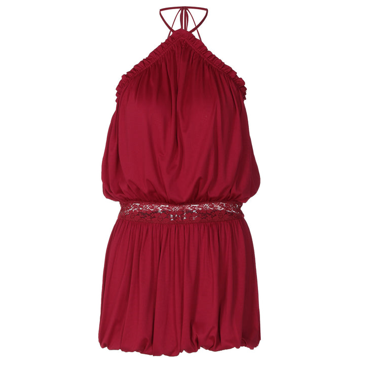 Damer Lekfull Jumpsuit med Spetsdetaljer Mirla-Eva Jonsson
