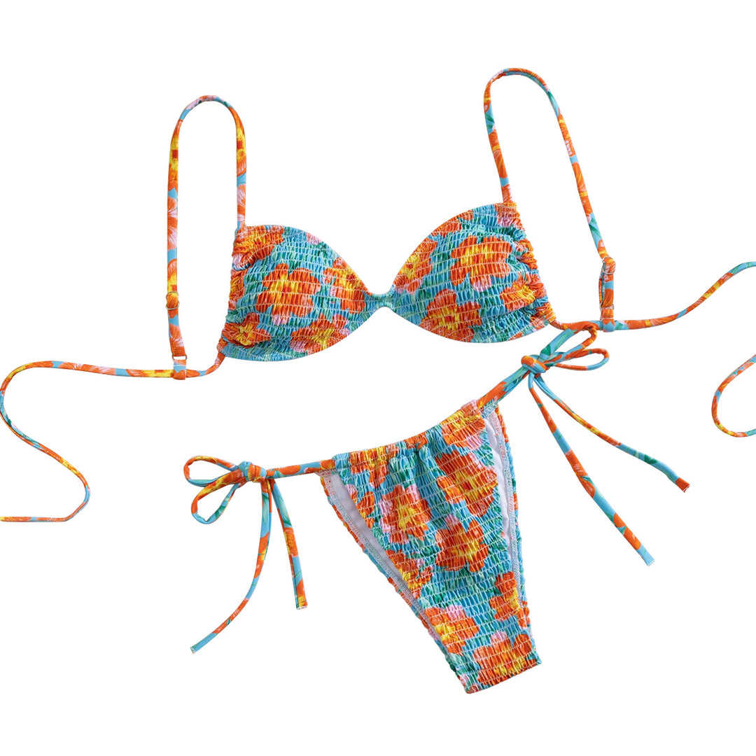 Damen Triangel-Bikini im lässigen Shabby-Chic-Stil Echo Archiv