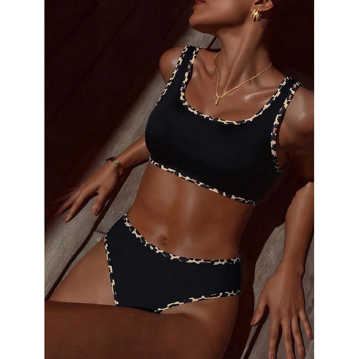Damen Bikini-Set mit trendigem Leopardenmuster Echo Archiv