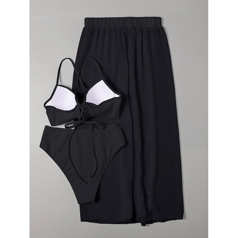 Damen Bikini-Set mit elegantem Wickelrock Echo Archiv