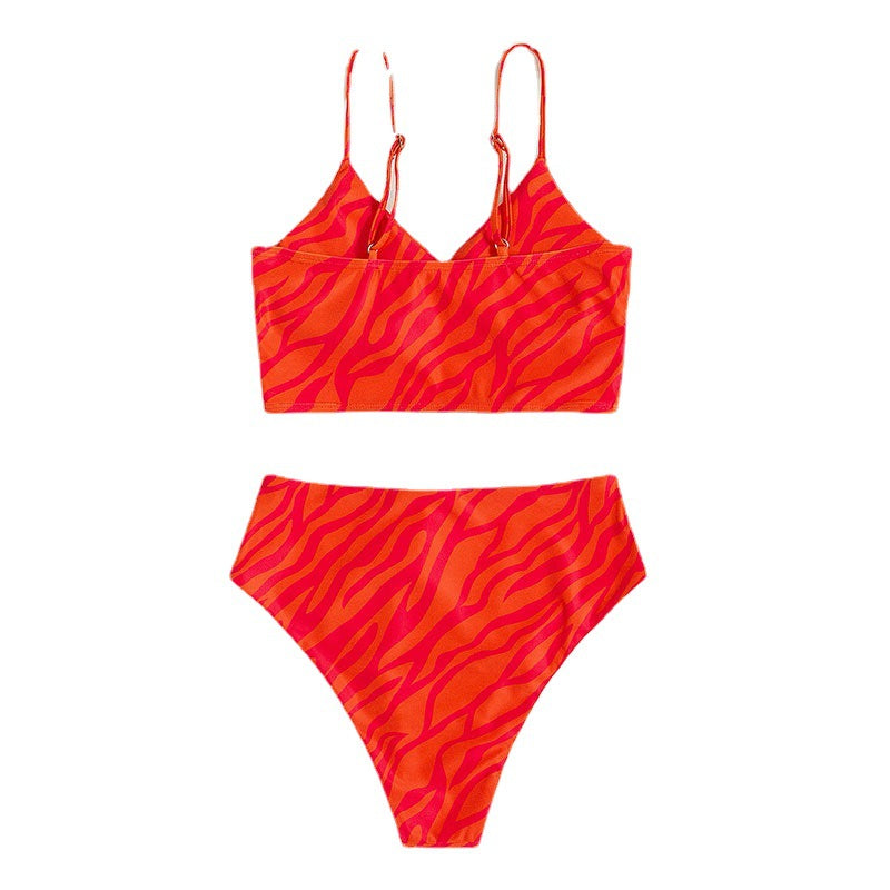 Dams triangel-bikini med snyggt omslagstopp Mirla-Eva Jonsson