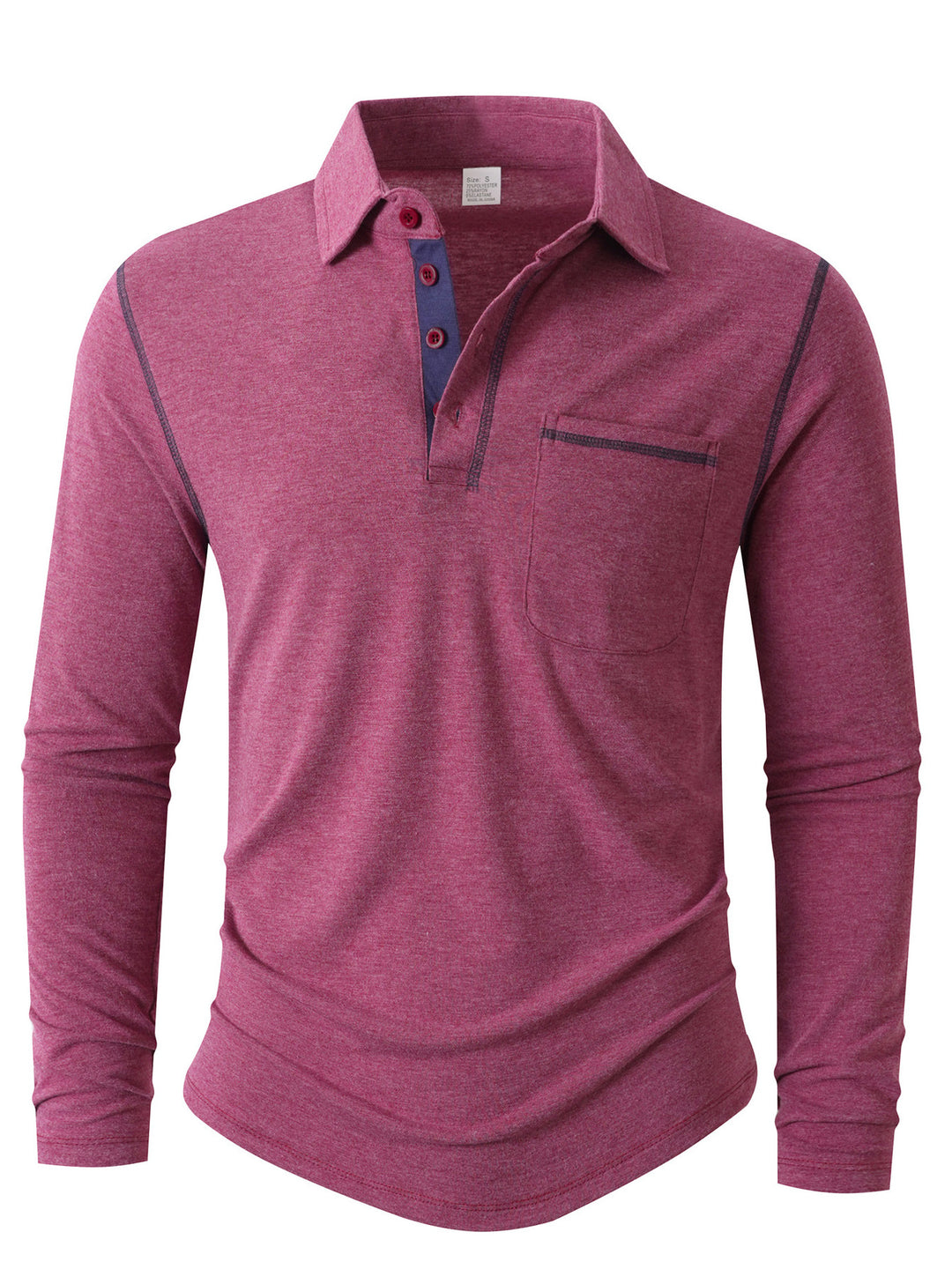 Herrar Långärmad Poloshirt Eva Jonsson-Eva Jonsson