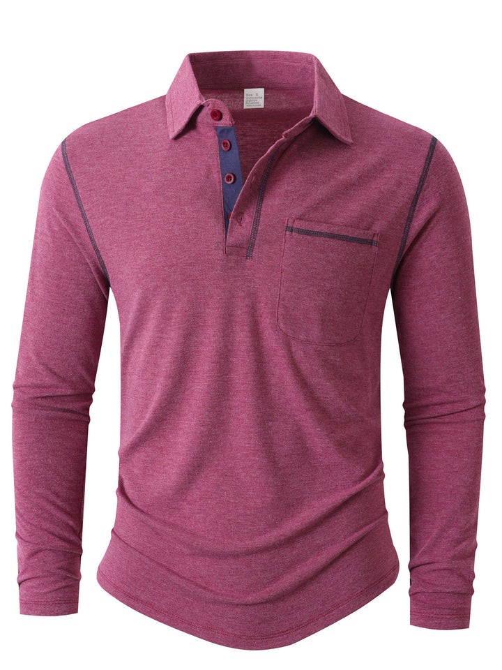 Herrar Långärmad Poloshirt Eva Jonsson-Eva Jonsson