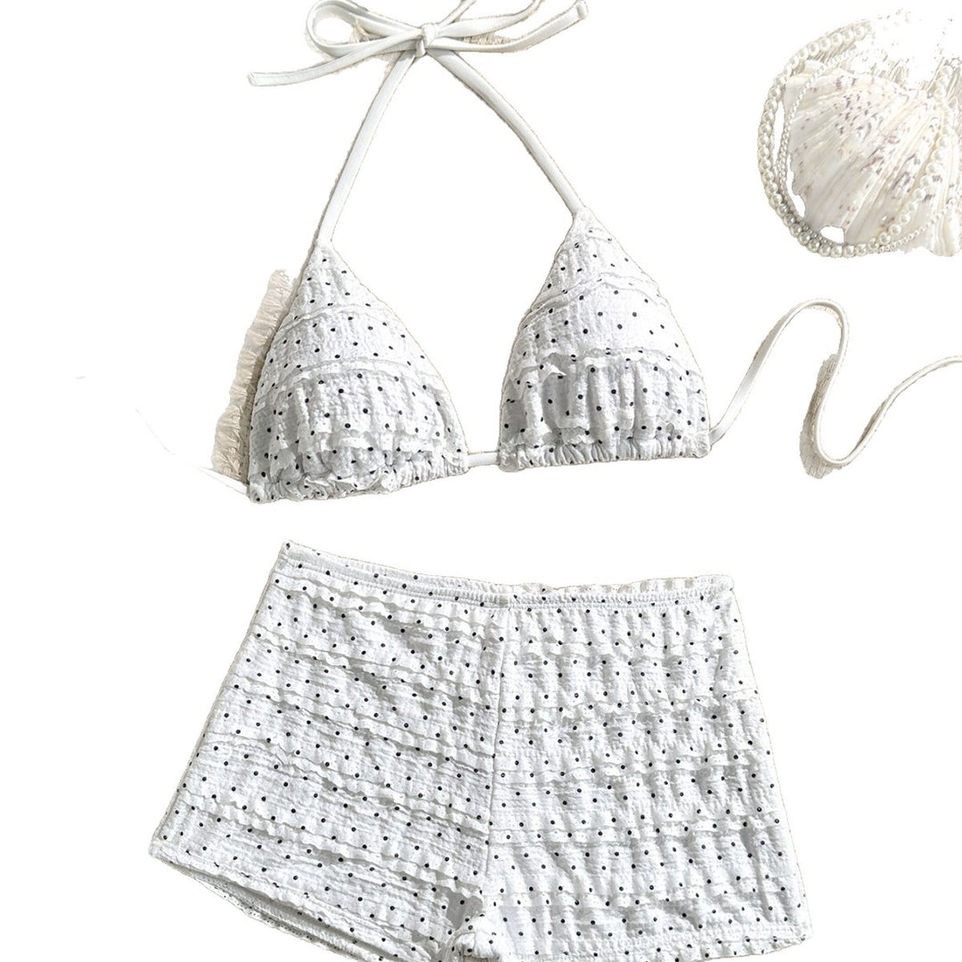 Damen Triangel-Bikini mit hohen Shorts Echo Archiv
