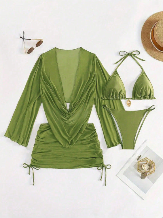 Damen Bikini-Set mit elegantem Wickeloberteil Echo Archiv