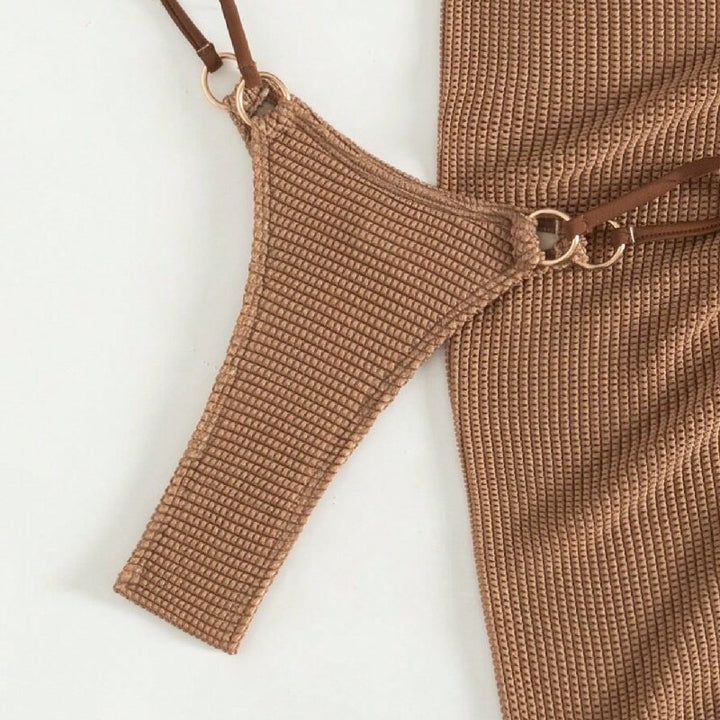 Damen Triangel-Bikini mit Wickelrock Echo Archiv