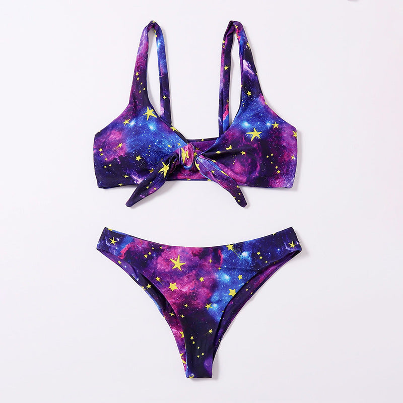 Damen Bikini-Set mit kreativem Galaxie-Design Echo Archiv