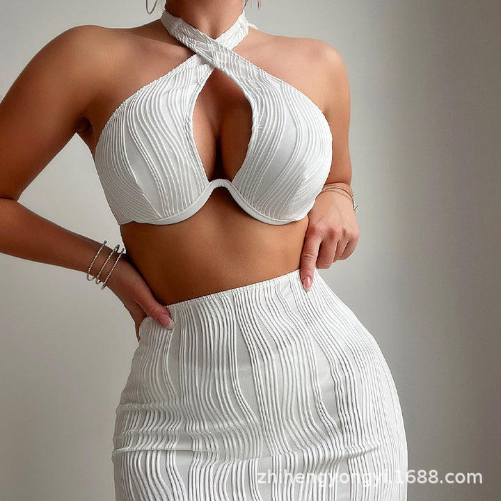 Damen Bandeau-Bikini-Oberteil mit detailverliebt gerafftem Design Echo Archiv