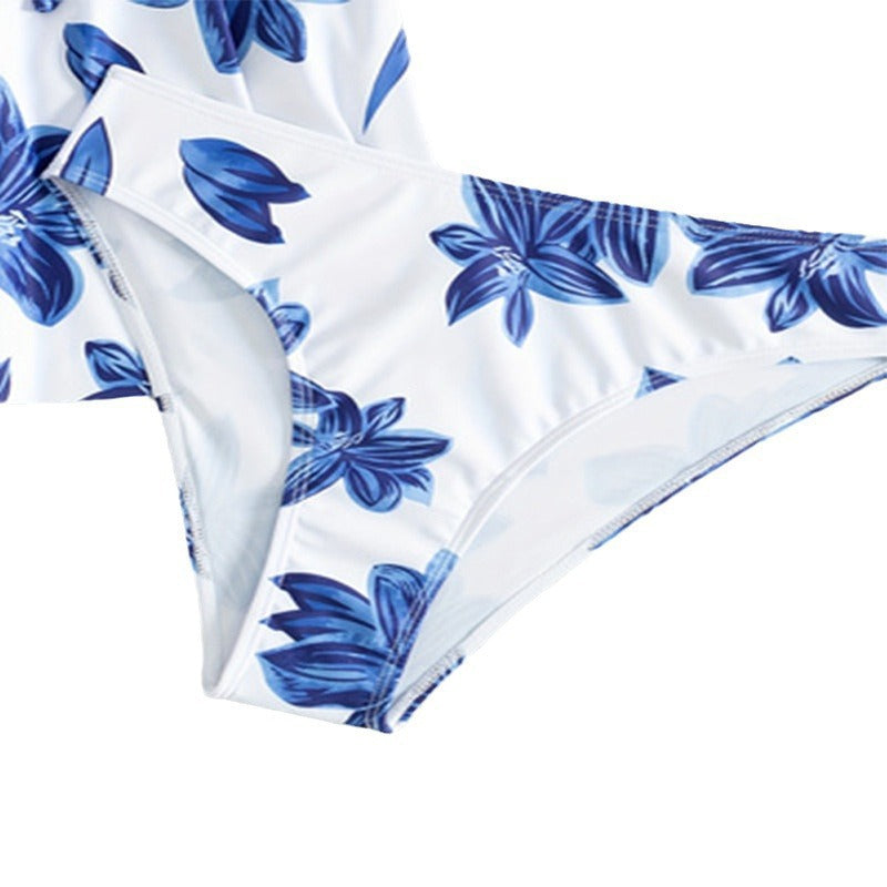 Damen Bademode Tankini-Set mit floralem Design und verstellbaren Trägern Echo Archiv