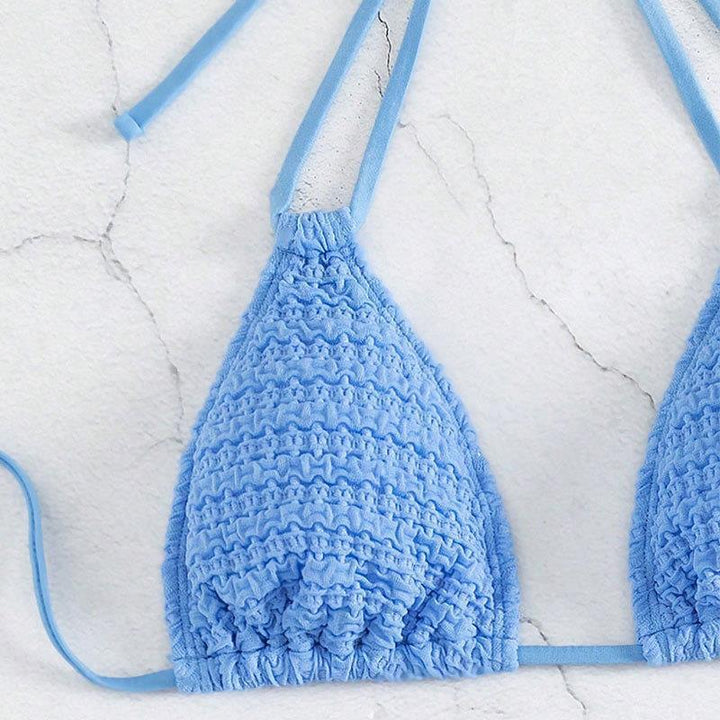 Damen Crochet-Bikini-Set mit verspielten Schleifendetails Echo Archiv