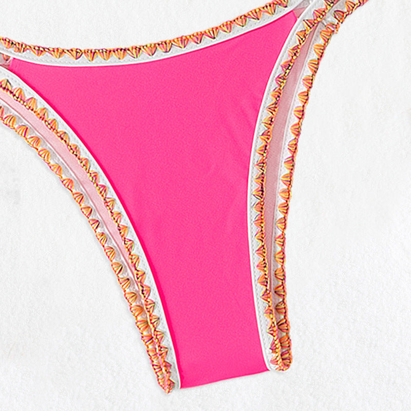 Damen Triangel-Bikini mit dekorativen Bändern Echo Archiv