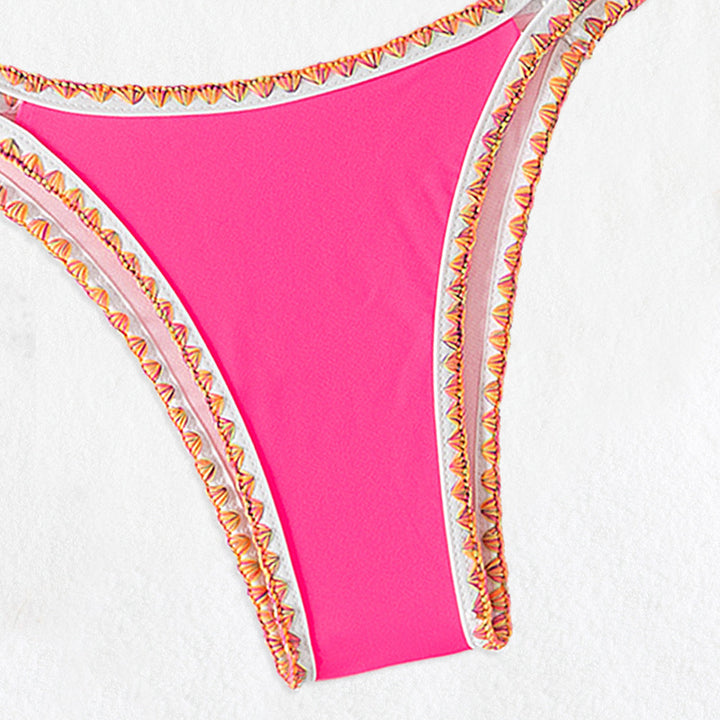 Damen Triangel-Bikini mit dekorativen Bändern Echo Archiv
