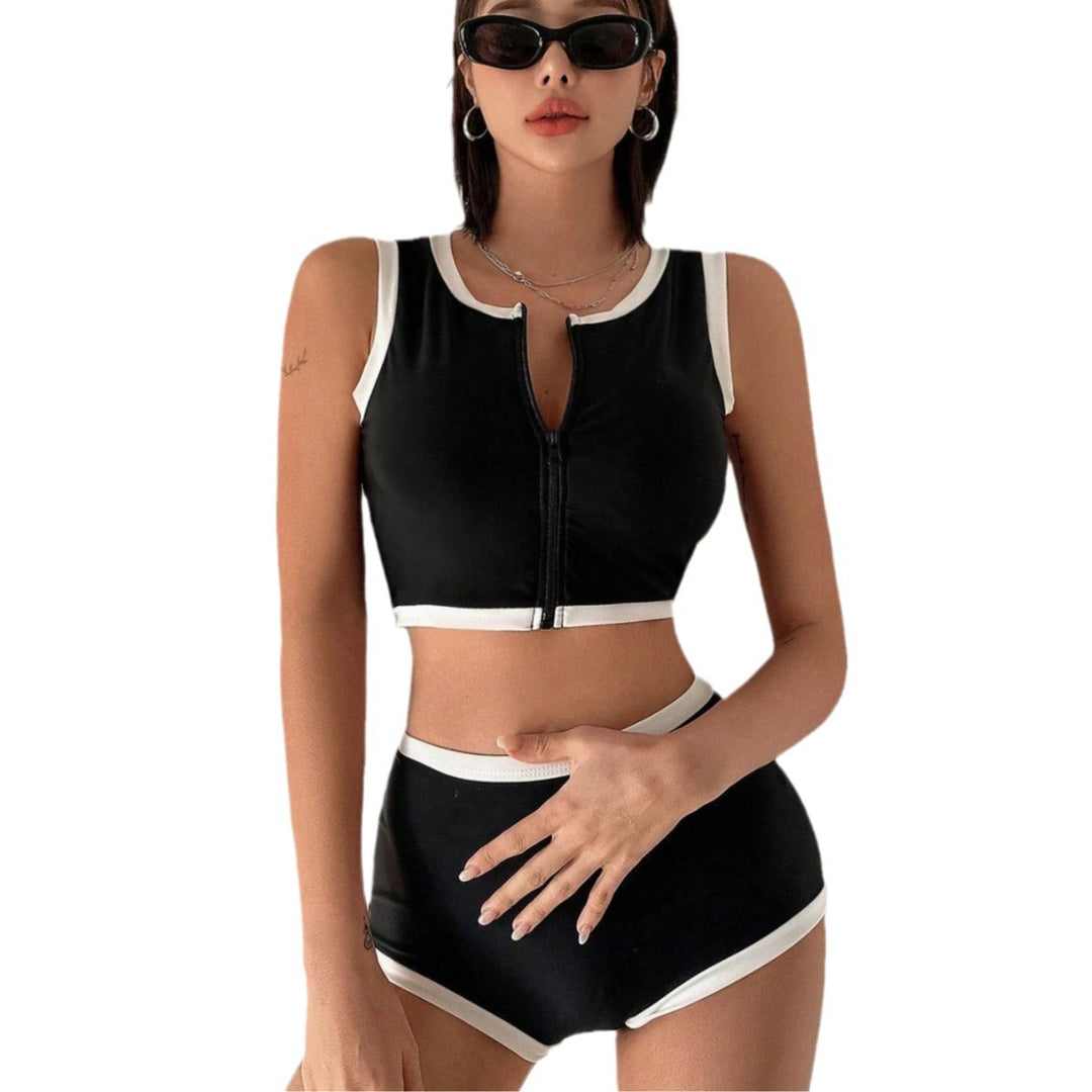 Damen Sportliches Zweiteiler-Badeoutfit Echo Archiv