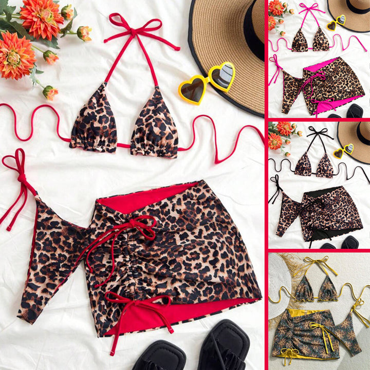 Damen Triangel-Bikini mit Wickelrock Echo Archiv