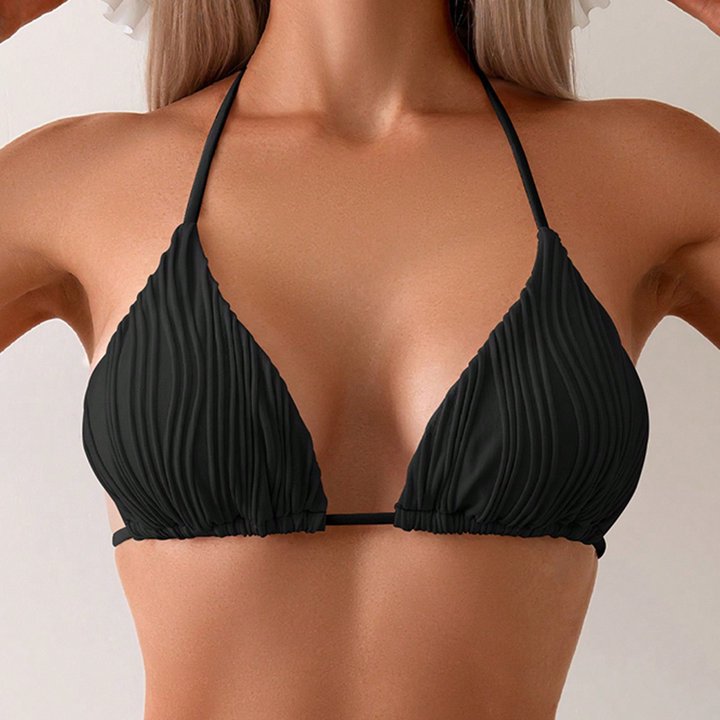 Damen Triangel-Bikini mit raffiniertem Rippendesign Echo Archiv