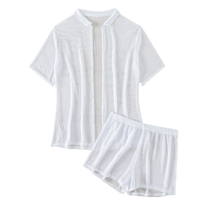 Damen lässiger Sommerstrickanzug Echo Archiv