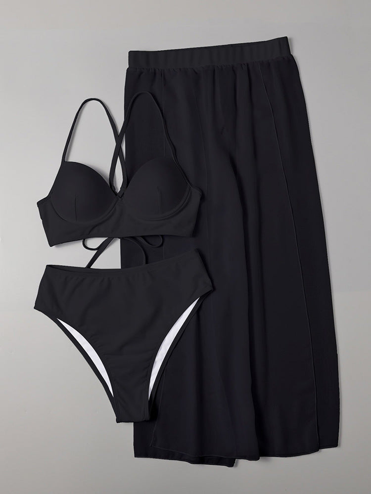 Damen Bikini-Set mit elegantem Wickelrock Echo Archiv