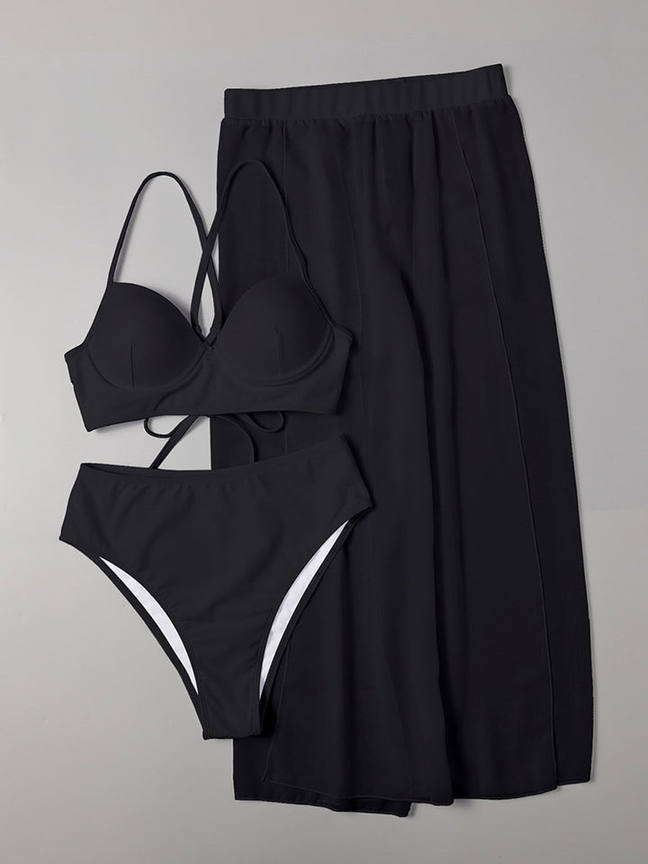 Damen Bikini-Set mit elegantem Wickelrock Echo Archiv