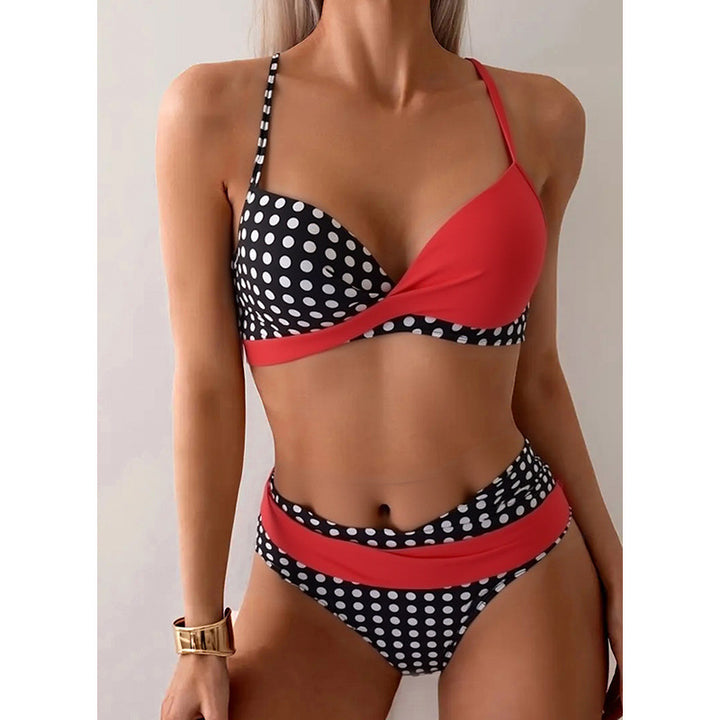 Damen Bikiniset mit verstellbaren Trägern und elegantem Wickeldetail Echo Archiv