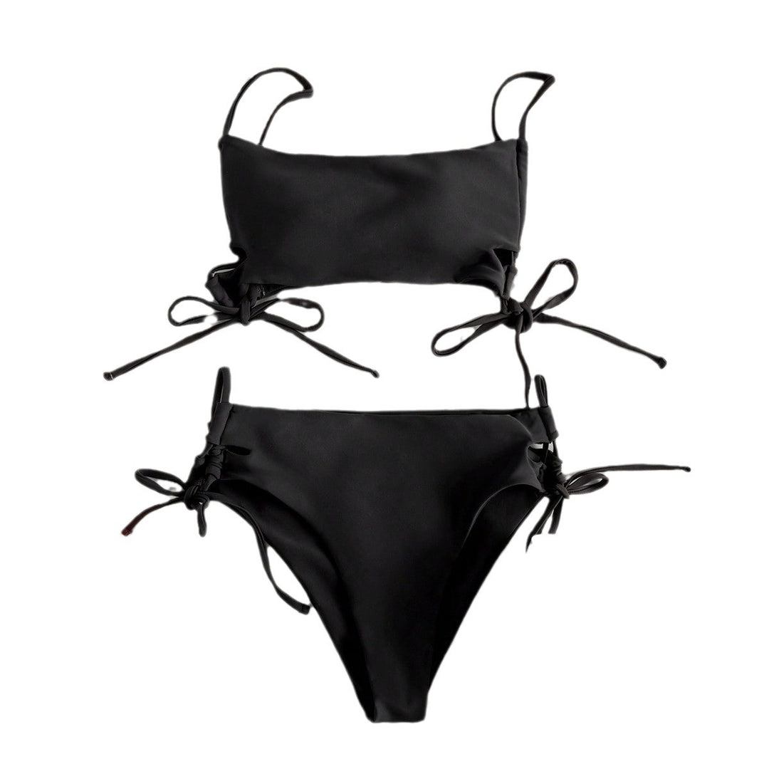 Damen Bandeau-Bikini mit raffinierten Bindebändern Echo Archiv