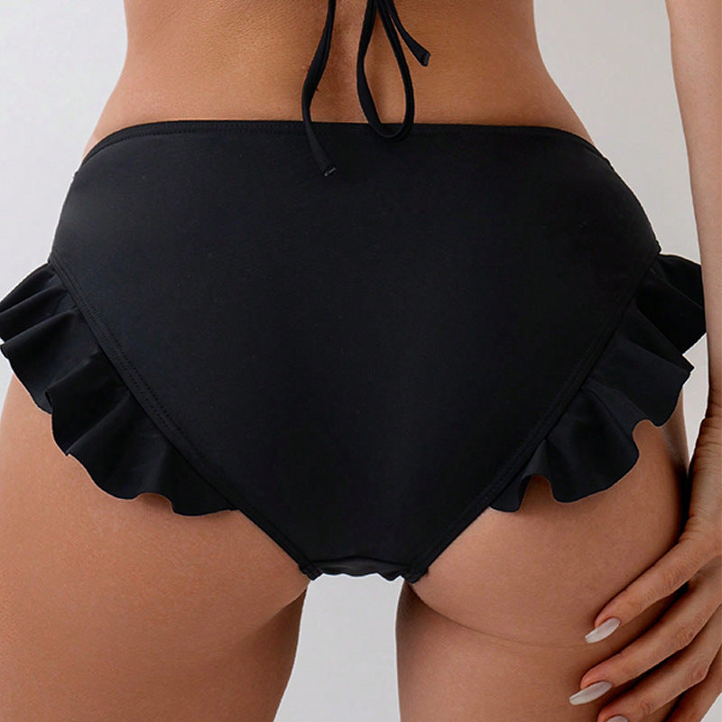 Damen Bikinislip mit raffinierten Rüschendetails Echo Archiv