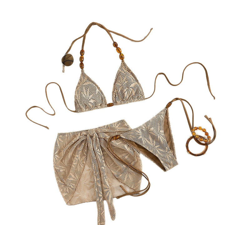 Damen Bikiniset mit raffiniertem Häkelmuster Echo Archiv