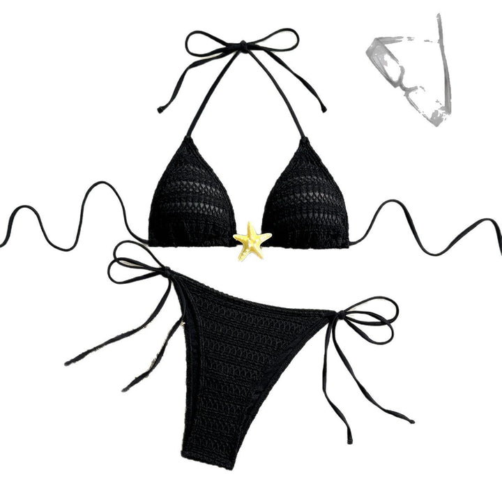 Damen Häkelbikini mit verstellbaren Trägern Echo Archiv