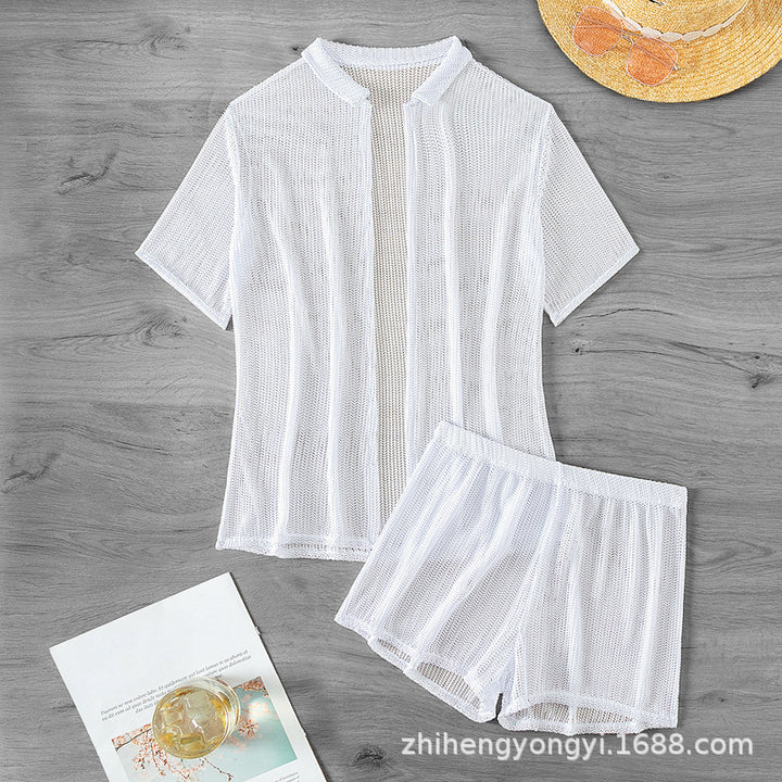 Damen Freizeitanzug mit luftigem Strickdesign Echo Archiv