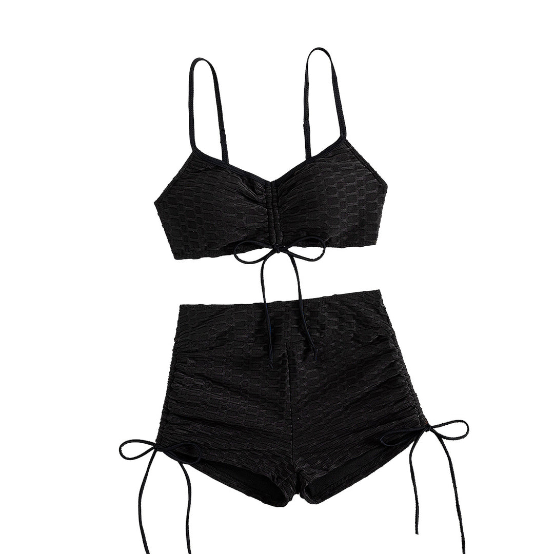 Damen Crop-Bikini-Set mit verstellbaren Trägern Echo Archiv